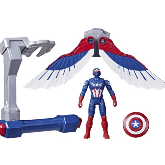 Marvel Epic Hero Series Captain America: Brave New World Flight Control Figure - Picture 8 of 10